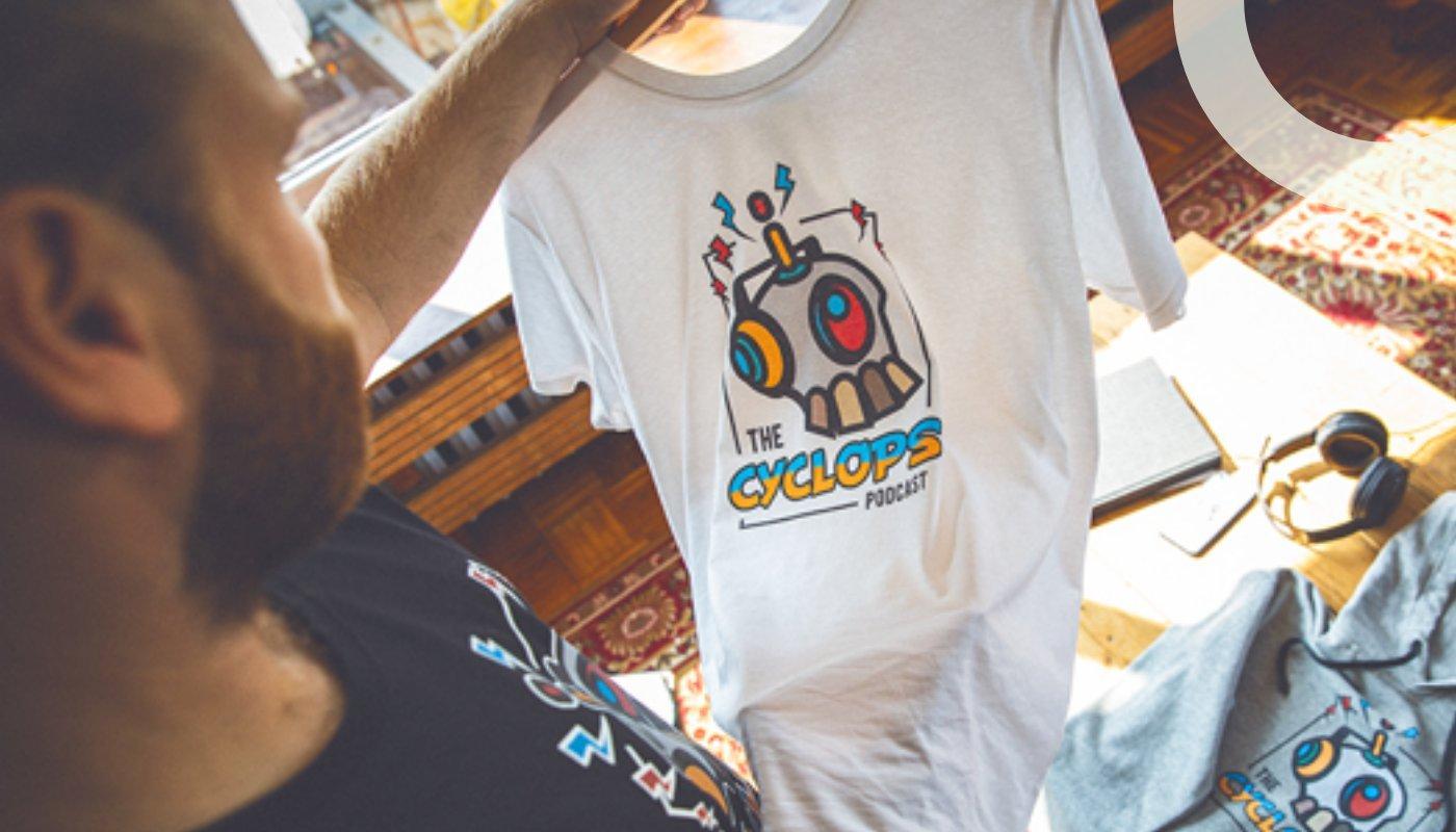 creator unboxing their merch